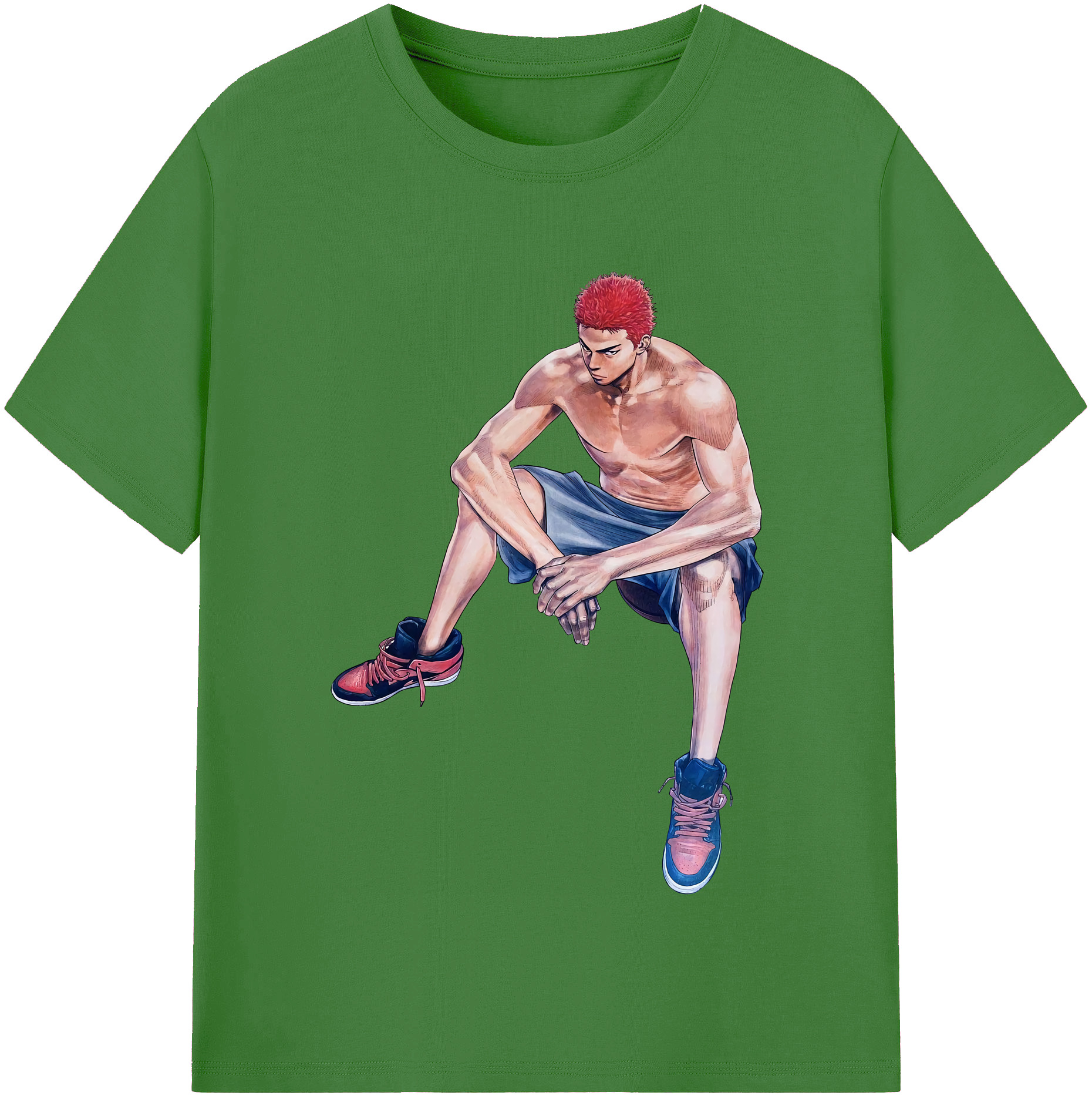 （画像用） SLAM DUNK／スラムダンク レディースカジュアルプリントTシャツ（綿100％）